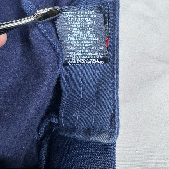 2004 Roots Greece Olympics Team USA Blue Flat Cap Newsboy Cabbie Beret Hat S/M - Picture 11 of 12